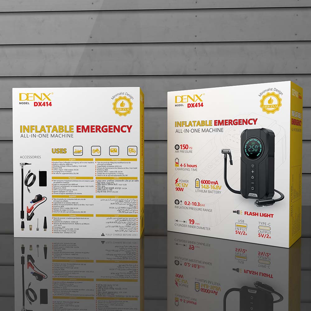 DX414 - Inflatable Emergency all-in-one machine